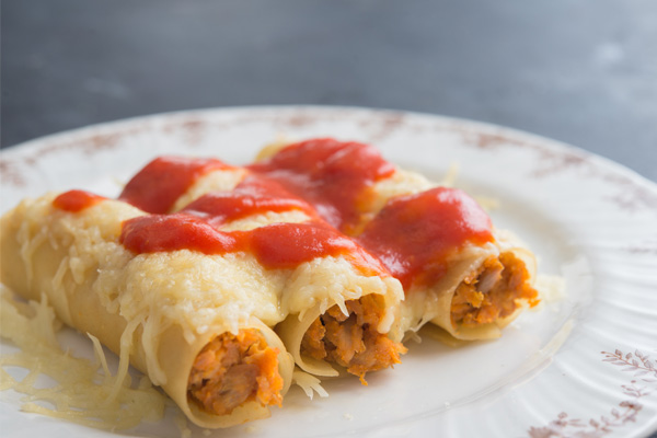 Canelones rellenos