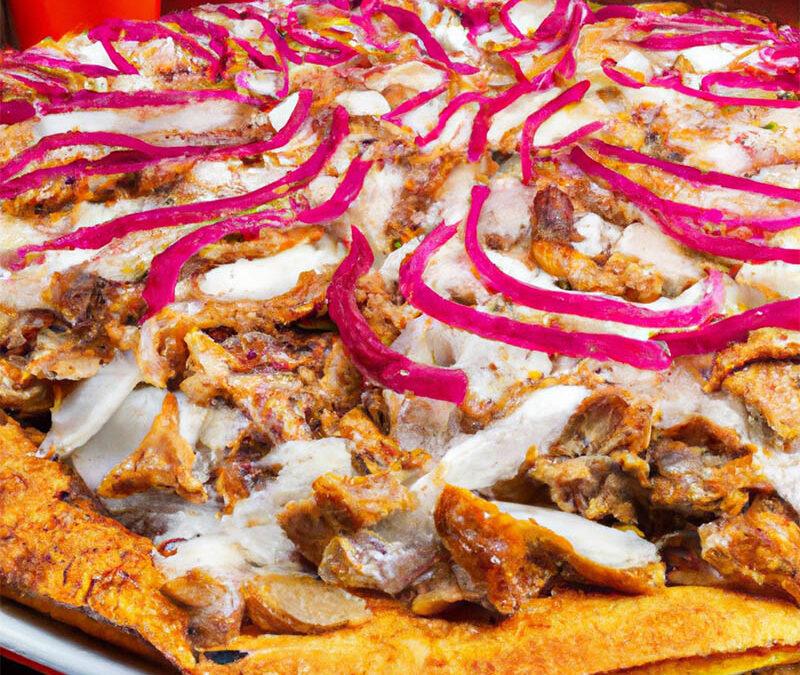 Pizza de Chicharrón de Cerdo